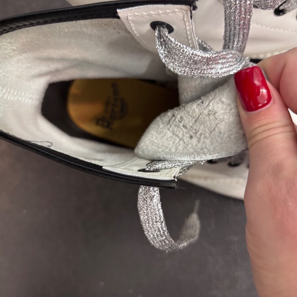 White Doc Marten Boots - Picture 7 of 7